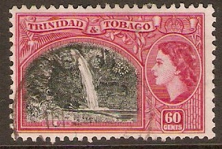 Trinidad & Tobago 1953 60c Blackish green and carmine. SG276.